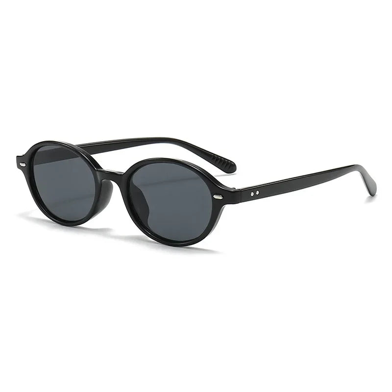 Chic Retro Oval Sunglasses