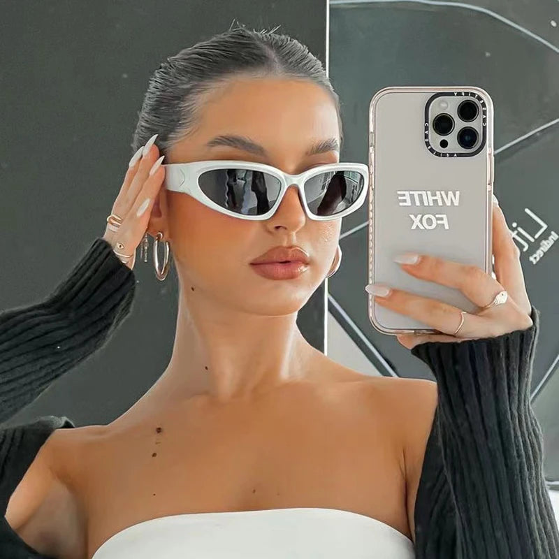 Chic Wraparound Women Sunglasses