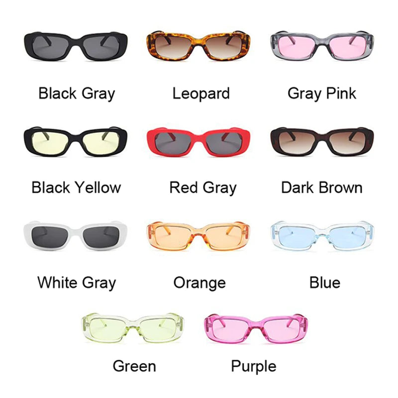 Chic Black Retro Sunglasses
