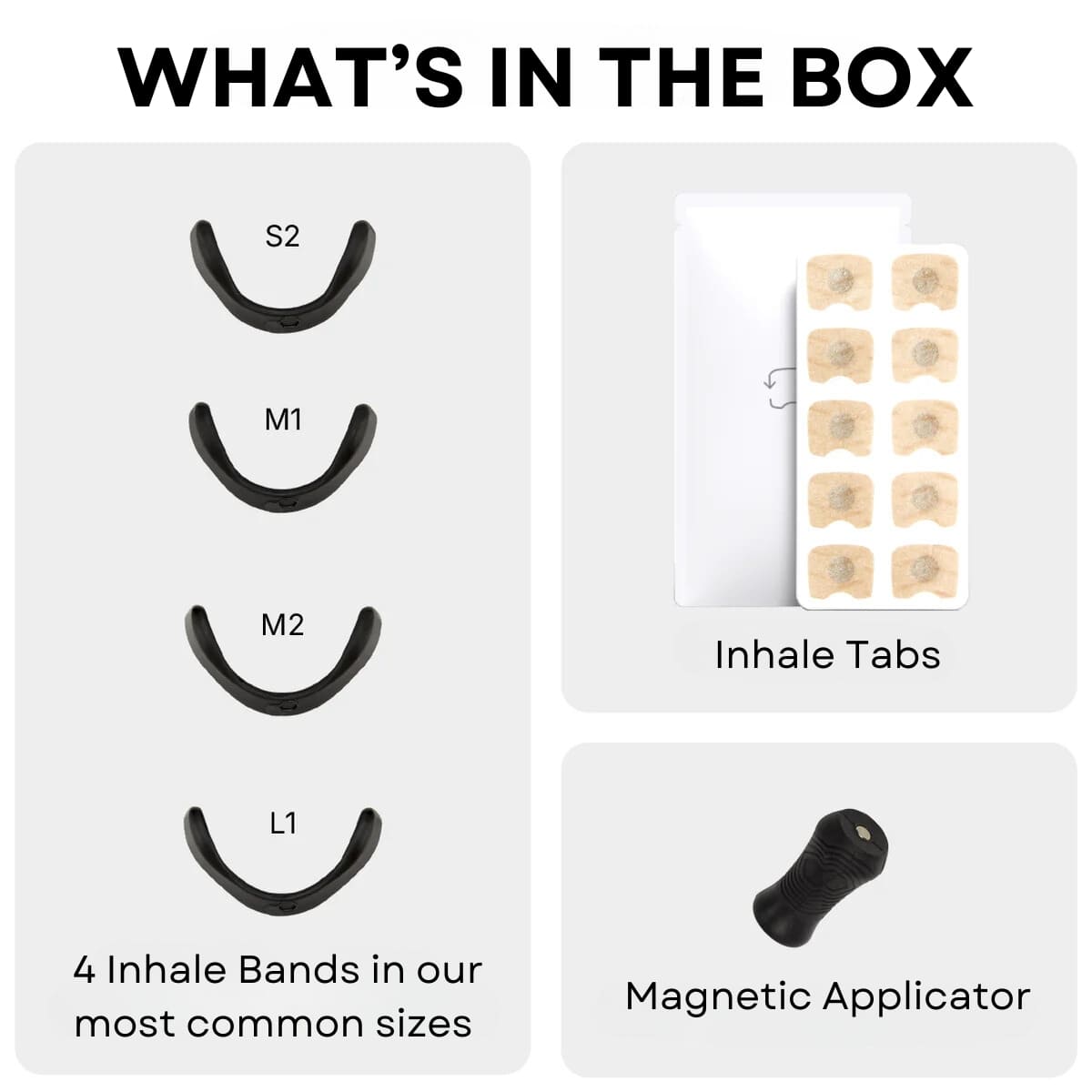 Inhale Flow™ Magnetic Nasal Bands