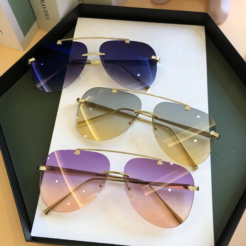 Vintage Aviator Sunglasses