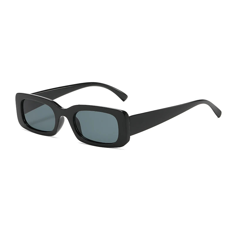 Retro Black Lens Sunglasses