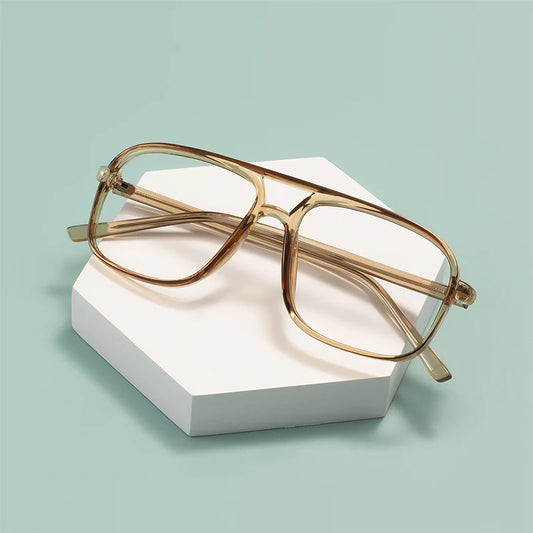 Trendy Double Bridge Eyeglasses